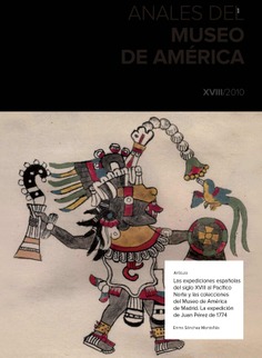Las expediciones españolas del siglo xviii al pacífico norte y las colecciones del museo de américa de madrid. la expedición de juan pérez de 1774