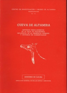 Cueva de Altamira: estudios físico-químicos de la Sala de Policromos: influencia de la presencia humana y criterios de conservación