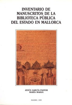 Inventario de manuscritos de la Biblioteca Pública de Mallorca