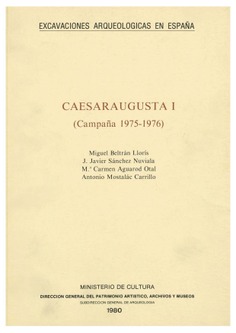 Caesaraugusta I: (campaña 1975-1976)