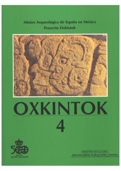 Oxkintok 4. Misión arqueológica de España en México y planos
