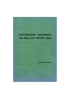 Exposición Nacional de Bellas Artes 1964