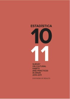 Survey on cultural habits and practices in spain 2010-2011. synthesis of results