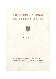 Exposición Nacional de Bellas Artes 1957