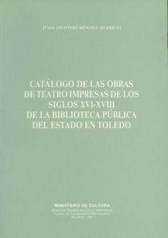 Catálogo de las obras de teatro impresas