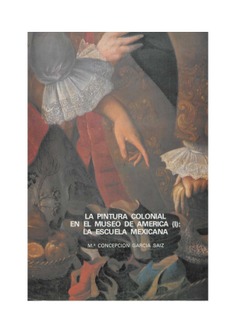 Pintura colonial del Museo de América I (escuela mexicana)