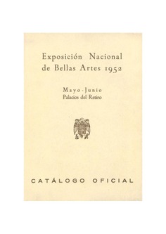 Exposición Nacional de Bellas Artes 1952
