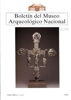 Boletín del Museo Arqueológico Nacional, tomo XII, nº 1 y 2, 1994
