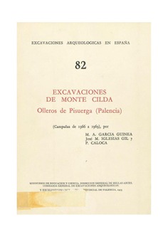 Excavaciones de Monte Cildá, Olleros de Pisuerga (Palencia)