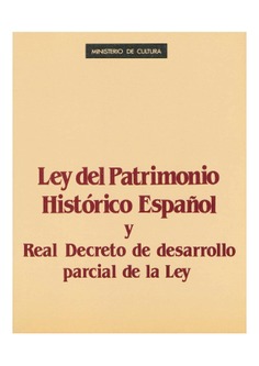Ley del patrimonio histórico español (1986)