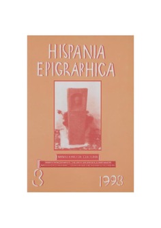 Hispania epigraphica 3