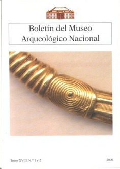 Boletín del Museo Arqueológico Nacional, tomo XVIII, nº 1 y 2, 2000