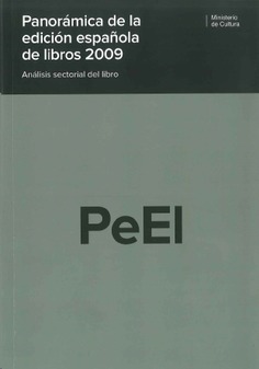 Panorámica de la edición española de libros 2009