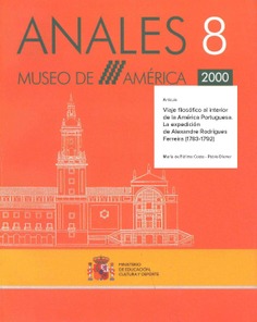 Viaje filosófico al interior de la américa portuguesa. la expedición de alexandre rodrígues ferreira (1783-1792)