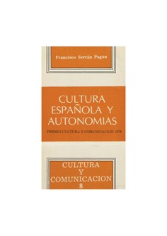 Cultura española y autonomías