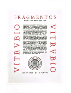 Fragmentos: Revista de arte nº 8-9, 1986