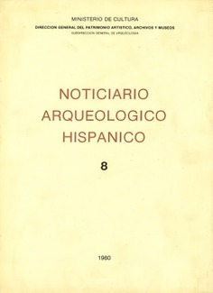 Noticiario arqueológico hispánico. Arqueología-tomo 8