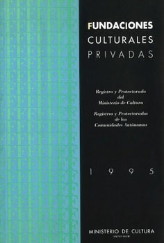 Fundaciones culturales privadas, 1995
