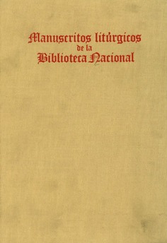 Manuscritos litúrgicos de la Biblioteca Nacional