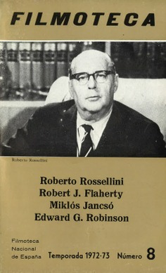 Filmoteca Programa nº 8. Temporada 1972-73
