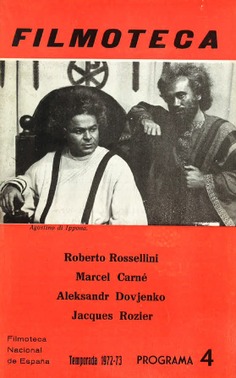 Filmoteca Programa nº 4. Temporada 1972-73