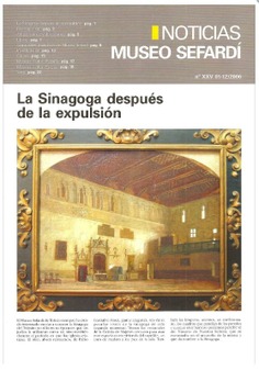Noticias Museo Sefardí nº 25 - enero-diciembre 2006