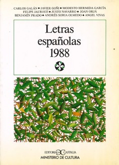 Letras españolas 1988