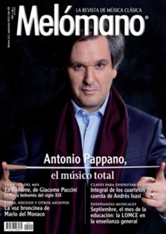 Revista Música Clásica Melómano nº 211, septiembre  2015
