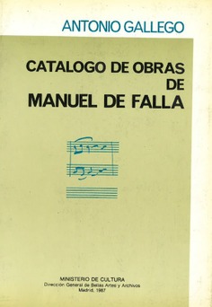 Catálogo de obras de Manuel de Falla