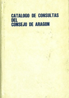 Catálogo de consultas del Consejo de Aragón