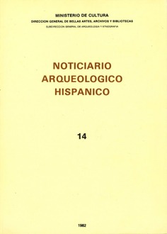 Noticiario arqueológico hispánico. Arqueología-tomo 14