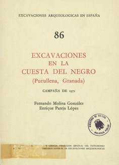 Excavaciones en la Cuesta del Negro (Purullena, Granada)