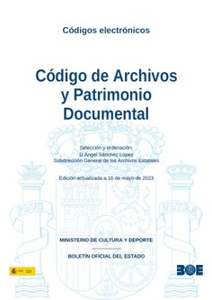 Código de archivos y patrimonio documental 2023