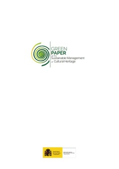 Green paper on the Sustainable Management of Cultural Heritage