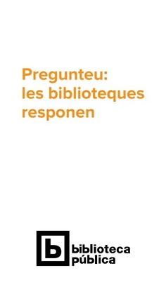Pregunteu: les biblioteques responen (folleto)